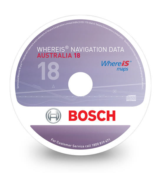 Optional title display Bosch CD 18
